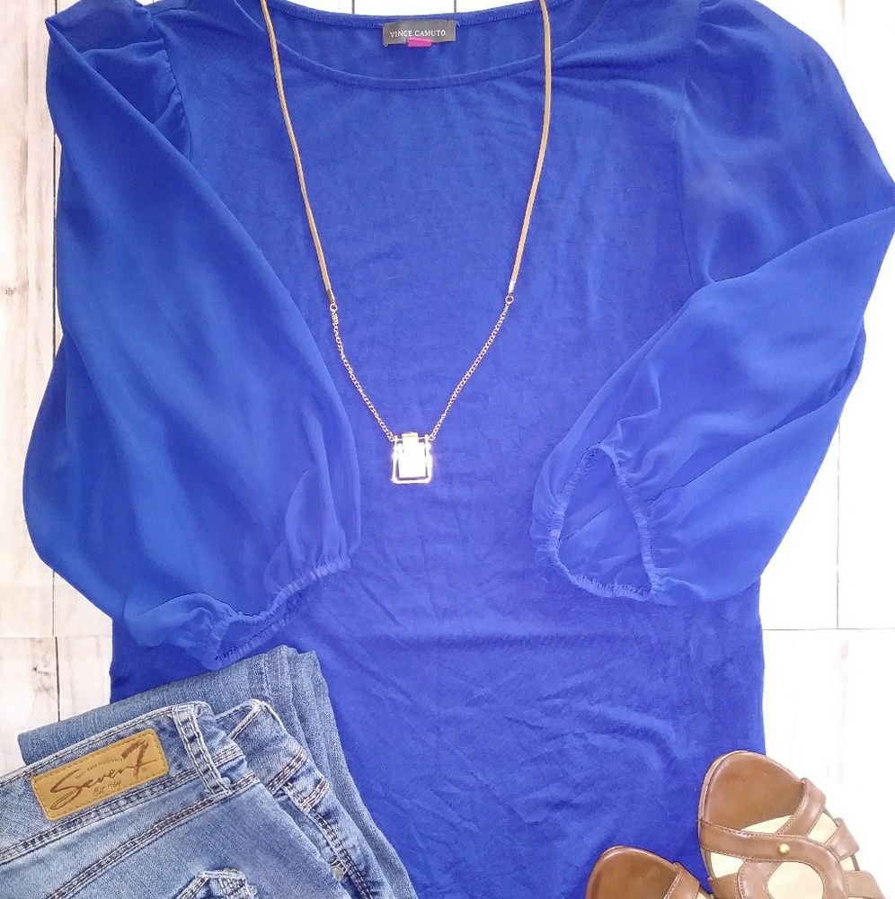 💙 Vince Camuto 3/4 Sleeve Blouse 💙